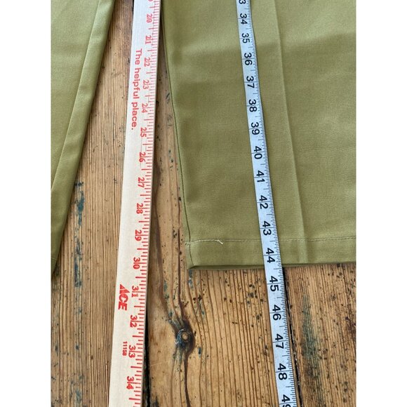 Dickies Skateboarding Pants Mens 38x32 Green Flat-Front Relaxed Durable Design - Picture 8 of 8
